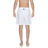 Blauer White Polyamide Swim Shorts